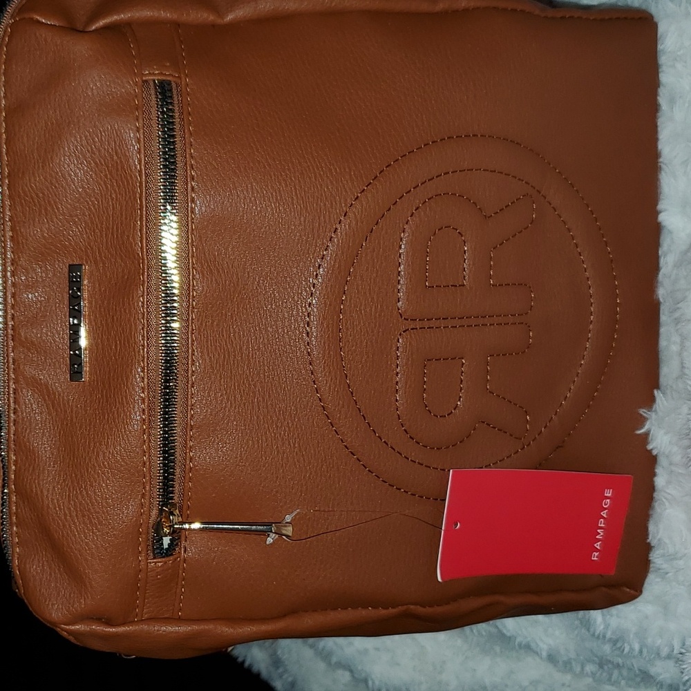 Brown Rampage backpack purse